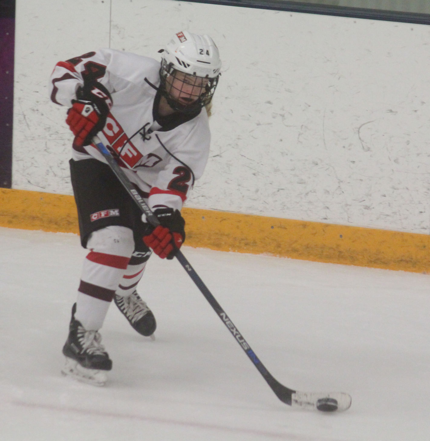 Chi-Hi/Menomonie girls hockey vs Appleton United at Eau Claire 12-28-17